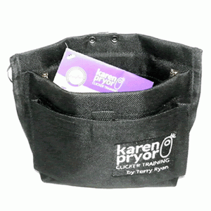 Karen Pryor Treat Bag Black